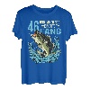 46 Geburtstag 46 Jahre 46. Geburtstag Barsch Angeln Angler T-Shirt