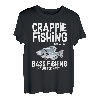 Herren Crappie Angelköder, Köder, Angelköder, Rutenfische T-Shirt