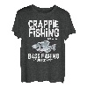 Herren Crappie Angelköder, Köder, Angelköder, Rutenfische T-Shirt