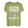 Herren Crappie Angelköder, Köder, Angelköder, Rutenfische T-Shirt