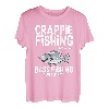 Herren Crappie Angelköder, Köder, Angelköder, Rutenfische T-Shirt