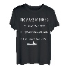 Lustiges Fisherman Lies T-Shirt mit den Regeln des Angelns T-Shirt
