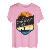 Ich wäre lieber am Dynamite Lake Wisconsin Sunset Fishing T-Shirt