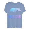 Boise Idaho Bear Grizzly Pride Outdoor Wandern Vintage T-Shirt