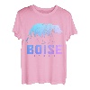 Boise Idaho Bear Grizzly Pride Outdoor Wandern Vintage T-Shirt