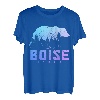 Boise Idaho Bear Grizzly Pride Outdoor Wandern Vintage T-Shirt