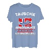 Herren Tausche Arbeitsplatz Gegen Boot In Norwegen T-Shirt