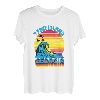 Tybee Island Georgia Surf- und Strand-Souvenir im Retro-Stil T-Shirt