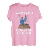 Tut mir leid, ich kann nicht. Ich habe vor, am See zu angeln, Vater, Sohn T-Shirt