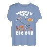 Middle Bro Of The Big One Geburtstag Angeln Thema Bday T-Shirt