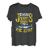 Fisch Geschenk Fischer Jesus Angeln T-Shirt