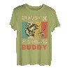 Funny Fishing Pop's Fishing Buddy Vintage Angeln T-Shirt