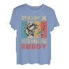 Funny Fishing Pop's Fishing Buddy Vintage Angeln T-Shirt