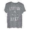 Herren Lustiges personalisiertes Bootsshirt mit Vorname Captain Kurt T-Shirt
