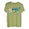 Peace Love Beach Sommer-Urlaubs-Sonnenbrille T-Shirt