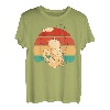 angelnde Katze lustiges Angler T-Shirt