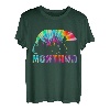 Montana Tie Dye Bear Pride Outdoor Wandern PNW Vintage T-Shirt