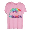 Montana Tie Dye Bear Pride Outdoor Wandern PNW Vintage T-Shirt