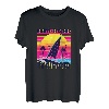 Saint-Tropez Retro 80er Jahre Stil Souvenir Strand T-Shirt