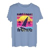 Saint-Tropez Retro 80er Jahre Stil Souvenir Strand T-Shirt