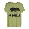 Nashville Tennessee Bear Grizzly Pride im Freien, Vintage-Stil T-Shirt