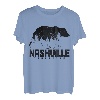 Nashville Tennessee Bear Grizzly Pride im Freien, Vintage-Stil T-Shirt