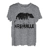 Nashville Tennessee Bear Grizzly Pride im Freien, Vintage-Stil T-Shirt