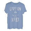 Herren Lustiges personalisiertes Bootsshirt mit Vorname Captain Kris T-Shirt