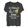 Alkohol Angelliebhaber - Angeln und Bier darum bin ich hier T-Shirt