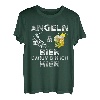 Alkohol Angelliebhaber - Angeln und Bier darum bin ich hier T-Shirt