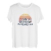 Portsmouth RI Vintage Bootfahren 70er Jahre Retro Boot Design T-Shirt