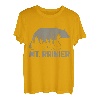 Mount Rainier Washington Bear Mount Rainier, Vintage-Stil, für den Außenbereich T-Shirt