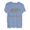 Mount Rainier Washington Bear Mount Rainier, Vintage-Stil, für den Außenbereich T-Shirt