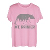 Mount Rainier Washington Bear Mount Rainier, Vintage-Stil, für den Außenbereich T-Shirt