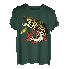 Rute raus der spass beginnt Angler Hecht Jäger Raubfischer T-Shirt