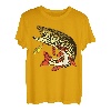 Rute raus der spass beginnt Angler Hecht Jäger Raubfischer T-Shirt