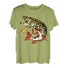Rute raus der spass beginnt Angler Hecht Jäger Raubfischer T-Shirt