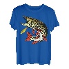Rute raus der spass beginnt Angler Hecht Jäger Raubfischer T-Shirt