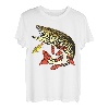 Rute raus der spass beginnt Angler Hecht Jäger Raubfischer T-Shirt