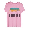 Seattle Washington Bear Grizzly Pride im Freien, Vintage-Stil T-Shirt