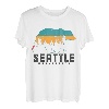 Seattle Washington Bear Grizzly Pride im Freien, Vintage-Stil T-Shirt