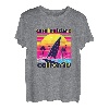 Catalina Island Retro 80er Jahre Stil Souvenir Strand T-Shirt