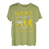 Herren Unterschätze niemals einen alten Mann mit einer Angelrute Dad Angler T-Shirt