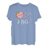 Geschenkidee zum 74. Geburtstag, Frau zum Angeln T-Shirt