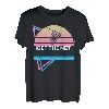 Lustiges Angeln, Retro, holen Sie sich das Netz T-Shirt