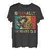 Ofishally 44 Years Old Lustiges Angeln Geburtstag Angler T-Shirt