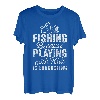 Angeln, Angler, Vater, spielt mit Kindern T-Shirt