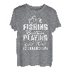 Angeln, Angler, Vater, spielt mit Kindern T-Shirt