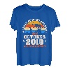 Kinder 4 Jahre alte Angelfreunde geboren Oktober 2019 - 4. Geburtstag T-Shirt