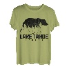Lake Tahoe Nevada Bear Grizzly Pride im Freien, Vintage-Stil T-Shirt